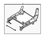 874007Z800 - Body: Seat Track for Nissan: Xterra Image