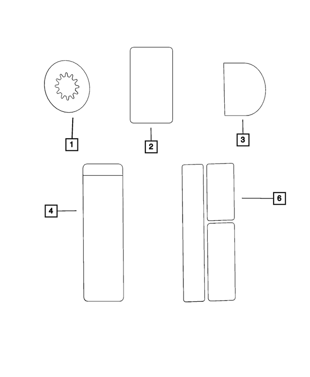 56029697AB - Labels: Battery Warning Label for Mopar Image image