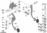 7119905374 - Pedals: Self-Locking Collar Nut for BMW Image