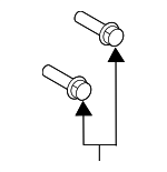 W715755S439 - Suspension: Front Bracket Mount Bolt for Ford: Flex | Lincoln: MKT Image