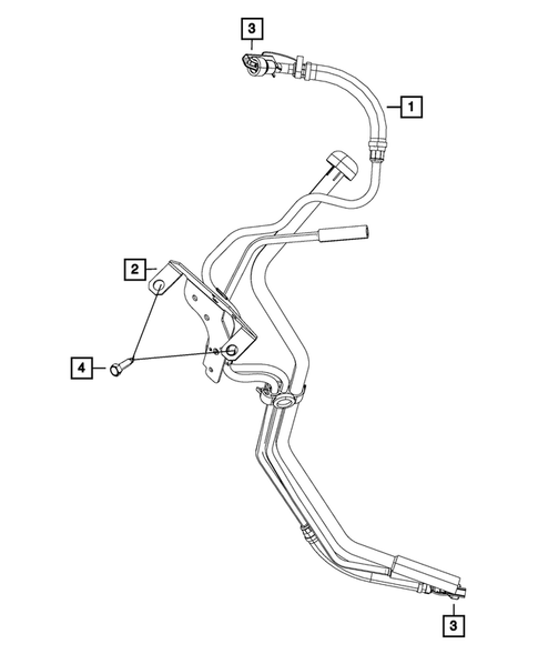 Fuel Lines for 2009 Dodge Ram 3500 #0
