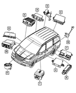5026629AL - Electrical: Heated Seat Module for Mopar Image