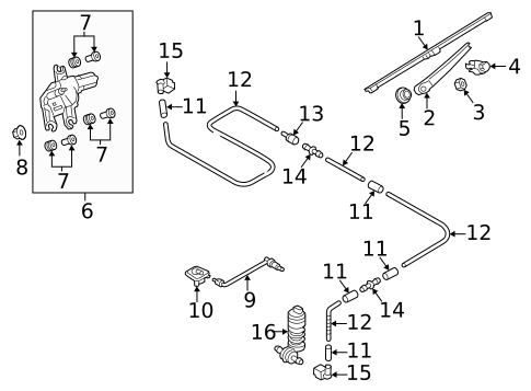 Wipers for 2015 Volkswagen GTI #1