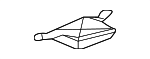 T4A7705 - Body: Roof Molding Rear Clip for Jaguar Image