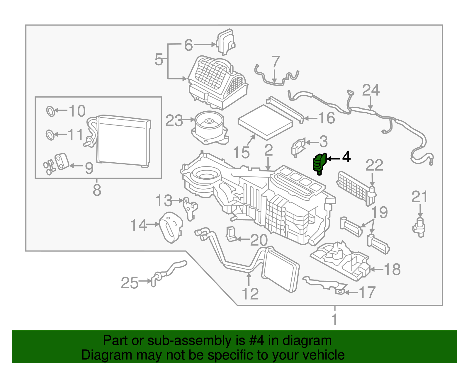 らら ACTUATOR ASSY-AIR MIX 27732JD02A | Nissan Parts | PartSouq