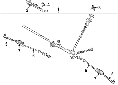 Steering Gear & Linkage for 2024 Hyundai Kona #0
