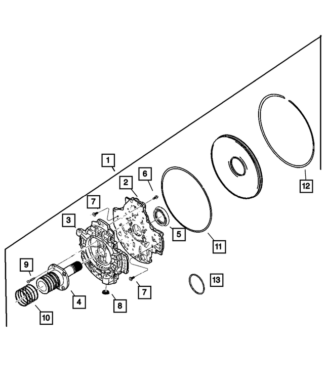 6503232 - Automatic Transmission Multi-Speed: Pan Head Screw for Mopar Image