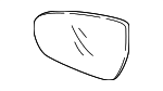 87621D3500 - Body: Mirror Glass for Hyundai Image