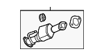 19418938 - Exhaust: Catalytic Converter for Buick: Enclave | Chevrolet: Traverse | GMC: Acadia | Saturn: Outlook Image