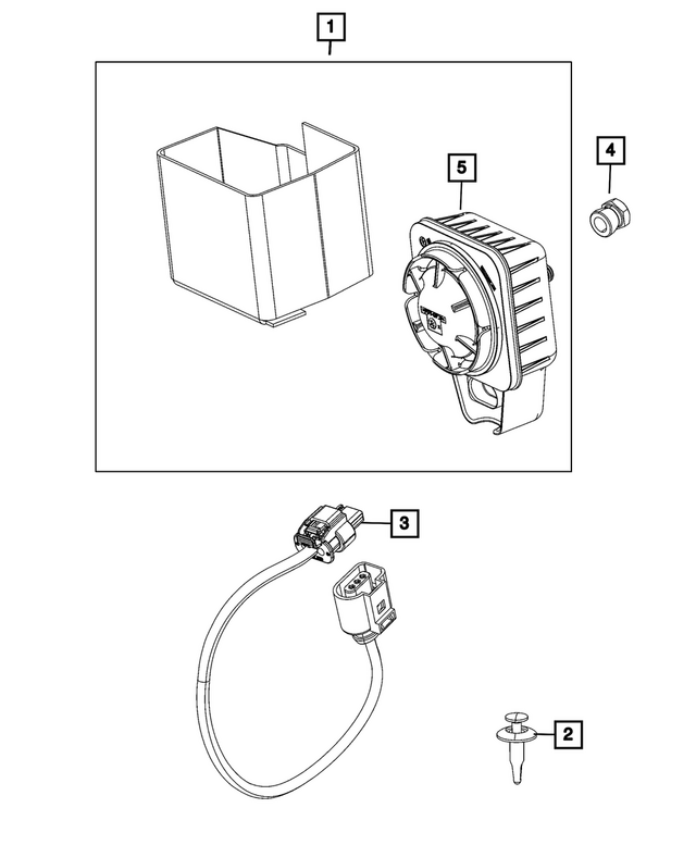 « 6512726AA – Electrical : Collerette Hexagonale Ecrou pour Mopar Image »