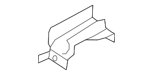 99150189200GRV - Body: Floor Pan Bracket for Porsche Image