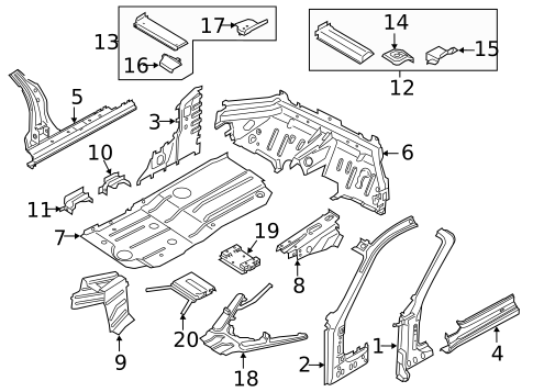 Hinge Pillar for 2019 Porsche 911 #0
