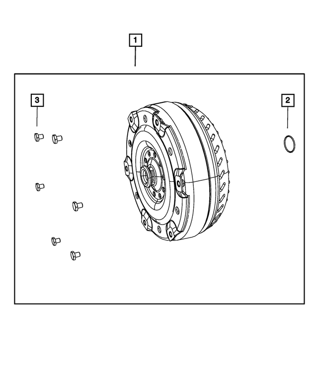 52119671AH - Transmission: Torque Converter Kit for Mopar Image