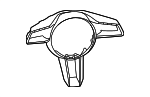 971419732CIA6 - Body: Steering Wheel Trim for Porsche Image