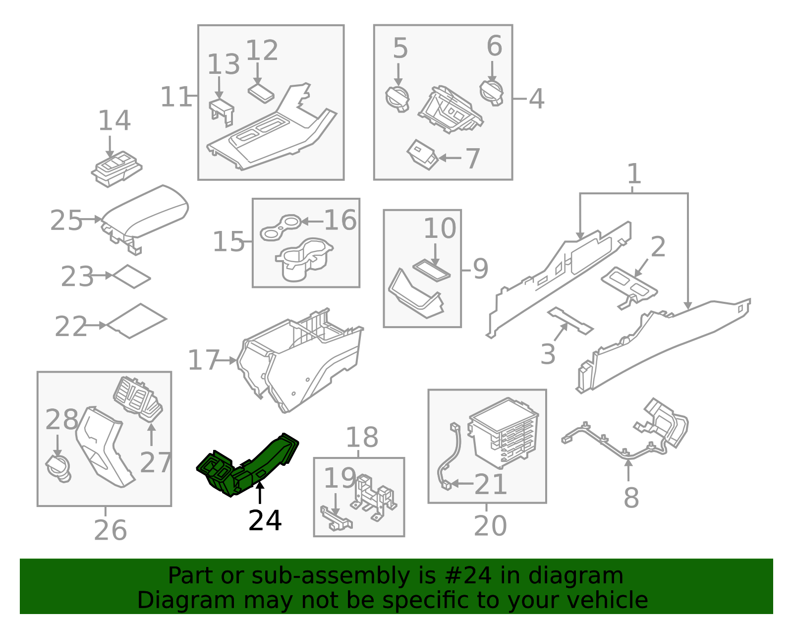 97020-C2000 - High-Quality Cabin Air Intake Duct for AutoNation Parts