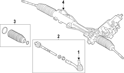 Steering Gear & Linkage for 2017 BMW 535i GT xDrive #3