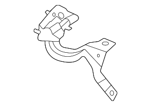 4K9827300A - Body: Liftgate Hinge for Audi Image