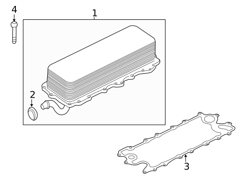 Oil Cooler for 2017 Jaguar XE #0
