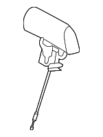 89700B8500R6X - Body: Headrest for Hyundai Image