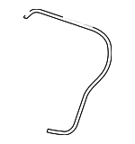 74440STKA02 - Body: Weatherstrip for Acura Image