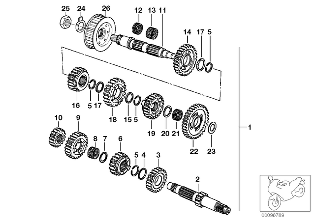 11117679162 - : Collar Nut - M20X1.5 Mk for BMW-Motorrad Image