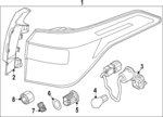 92125CG050 - : Holder Damper for Kia: Carnival, Seltos Image