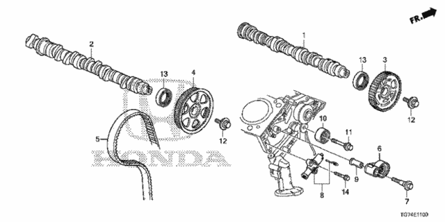 Camshaft - Timing Belt for 2019 Honda Pilot #0