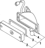 8944012091 - : Park/Turn Lamp for Isuzu Image