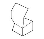 1K0867961 - Body: Instrument Panel Bracket for Volkswagen: CC, Golf, Golf R, GTI, Jetta, Passat, R32, Rabbit Image