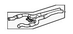 2324909400 - Exhaust: Center Pipe for Mercedes-Benz Image