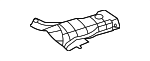 2326821200 - : Heat Shield                              for Mercedes-Benz: AMG&amp;reg; GT 55, AMG&amp;reg; GT 63, SL 43 AMG&amp;reg;, SL 55 AMG&amp;reg;, SL 63 AMG&amp;reg;, SL 63 AMG&amp;reg; S E Performance Image