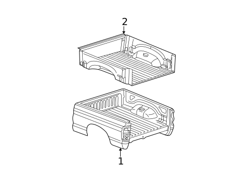 Box Assembly for 2004 Dodge Ram 3500 #0