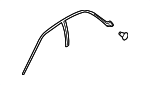 63521FE010 - Body: Drip Weather-strip for Subaru Image