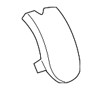 9975515260001C - Body: Seat Belt Cover for Porsche: 911 Image