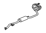 18307TLDA04 - : Muffler &amp; Pipe for Honda Image