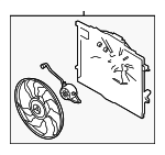 25380G9100 - : Fan Assembly for Hyundai Image