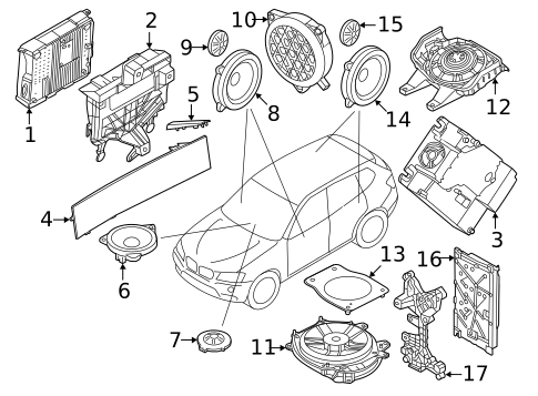 Sound System for 2025 BMW 550e xDrive #2