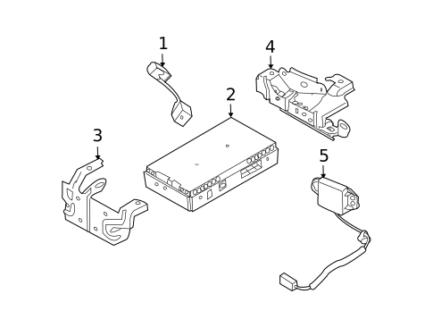 Communication System Components for 2007 INFINITI G35 #0
