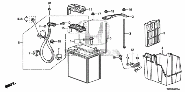 Battery for 2011 Honda Insight #0