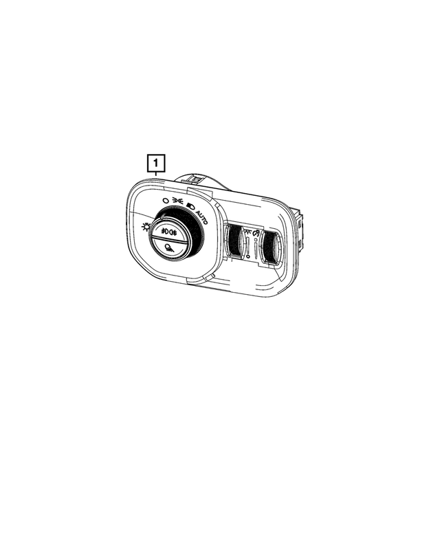 68575999AA - Electrical: Headlamp Switch for Mopar Image