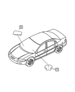 5108048AC - : Passenger Air Bag for Chrysler: Sebring | Dodge: Avenger Image