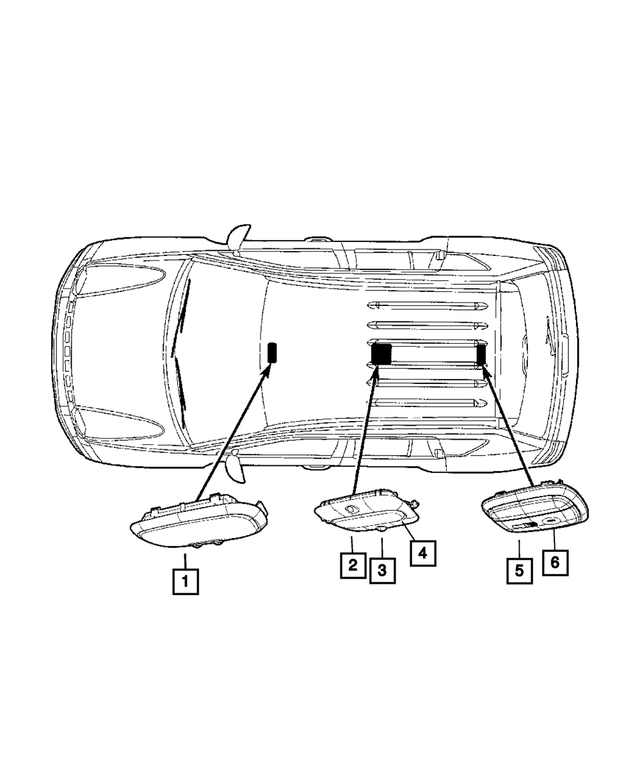1BX26DW1AH - Electrical: Intrusion Module Sensor for Mopar Image