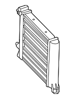 17119847023 - Cooling System: Auxiliary Radiator for BMW Image