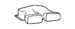 5584421030 - Body: 2011-2016 Scion tC - Center Duct for Scion: tC Image