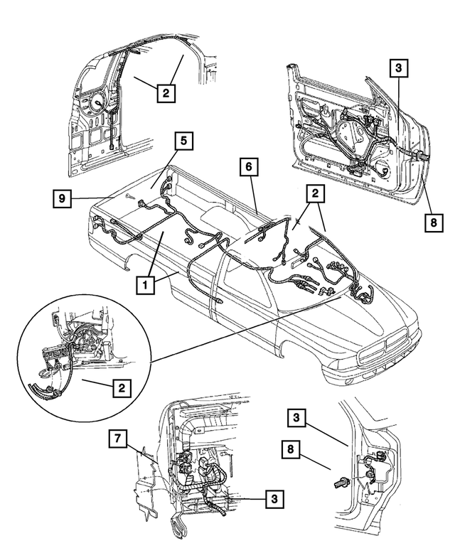 56049210AB - : Body Wiring for Mopar Image