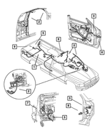 56049207AA - : Body Wiring for Mopar Image