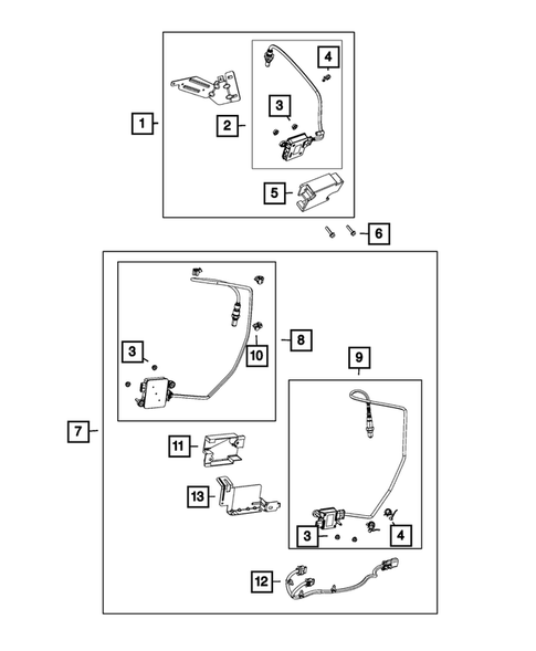 Sensors for 2018 Jeep Grand Cherokee #8