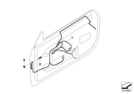 61126928963 - Vehicle Electrical System: Wiring Drivers Side for BMW Image