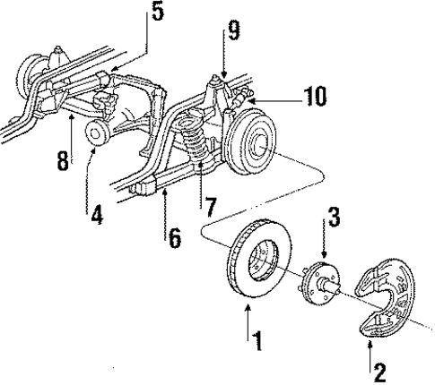 Rear Suspension for 1986 Ford Mustang #0