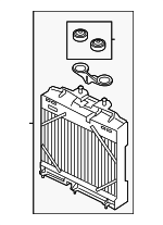 11427525333 - Engine: Engine Oil Cooler for BMW Image